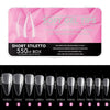 Scratch-free Ultra-thin Seamless Manicure Nail Plate, Shape: 02 Half Sand Water Droplets