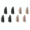 4pcs /Set Car Dashboard Adhesive Multifunctional Small Hook(Beige)