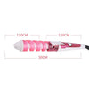 Hair Styling Tool Hair Curler Roller Spiral Curling Iron(Pink)