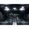 2 PCS White Light Car LED Vanity Mirror Lamp Lights with 18 SMD-3528 Lamps for BMW E60/ E60N/ E61/ E61N/ E90/ E90N/ E91/ E91N/ E92/ E92N/ E70/ E71/ E84/ F25/ X3