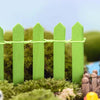 90cm Miniature Wooden Fence DIY Fairy Garden Mini Landscape Ornament(White)