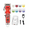 WMARK NG-407 Rechargeable Transparent Hair Clipper With Base LED Display, EU Plug