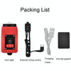 2 In 1 Bicycle Rechargeable Waterproof High Decibel Bell with Highlight Light(Black)