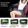 Lumbar Traction Stretching Device Posture Corrector Waist Support Spine Pain Relief Back Massage Stretcher(Black+green)