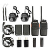 1 Pair RETEVIS H777S US Frequency 462.5500-462.7250MHz 16CHS FRS License-Free Two Way Radio Handheld Walkie Talkie, US Plug(Black)