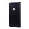 Business Style Oil Wax Texture Horizontal Flip Leather Case for Xiaomi Redmi S2, with Holder & Card Slots & Wallet (Black)
