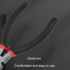 4.5 Inch Industrial Grade Mini Wire Pliers Portable Handmade Pliers With Plasticized Handle(Diagonal Mouth Plier)