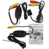 2.4G DVD Wireless Car Rearview Reversing Parking Backup Color Camera, Wide viewing angle: 120 Degrees(WX1637BS)(Black)