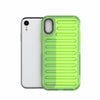 For iPhone XR High Transparency TPU Hybrid PC Airbag Phone Case(Transparent Green)