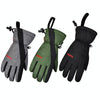 Boodun Five-Finger Ski Gloves Windproof Waterproof Finger Touch Screen Keep Warm Gloves, Size: L(Black Gray)