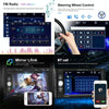 7622C 6.2 inch Dual Spindle HD Car Universal MP5 Carplay Player, Style: Standard+AHD Camera