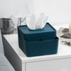 Simple Plastic Multifunctional Tissue Box Home Office Desk Storage Drawer Tray(Dark Flesh)