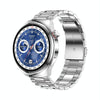 LEMFO LF38 1.6 inch IPS Screen Steel Strap Smart Watch Supports Blood Oxygen Monitoring(Silver)