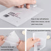2 Sets CPE Matte Self -Sealed Bag Data Cable Phone Case Packaging Bag, Size:10x18cm