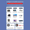 K6 Bluetooth 5.0 Receiver Transmitter 2 In 1 Adapter Computer Speaker Car FM (Black)