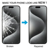 iPhone 15 Pro Max Front Glass Lens with OCA Adhesive