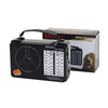 BAIJIALI BJL-607AC Full Band Multi-functional Retro Radios Big Voice Radio(Black)