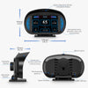 3" OBD2 GPS HUD Head-Up Display Car Speedometer with Alarms