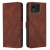 For Asus Zenfone 11 Ultra Crossbody 3D Embossed Flip Leather Phone Case(Brown)