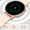 HT12 1.32 inch Steel Band IP67 Waterproof Smart Watch, Support Bluetooth Calling / Sleep Monitoring(Rose Gold)