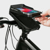 WILD MAN FK4 0.5L EVA Hard Shell Bicycle Waterproof Case Handlebar Phone Touch Screen Holder(Black)