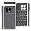 For Xiaomi Redmi K70 Pro Carbon Fiber Texture Shockproof TPU Phone Case(Black)