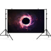 2.1m x 1.5m Black Hole Starry Sky Theme Party Children's Studio Photography Background Cloth(TK1)