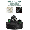 14.6cm USB Electric Rotating Turntable Display Stand Video Shooting Props Turntable for Photography, Load: 10kg(Black)