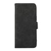 For Samsung Galaxy A36 5G ABEEL Frosted Magnetic RFID Leather Phone Case(Black)