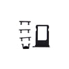 iPhone 7 Card Tray, Buttons & Mute Switch (Black)