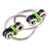 4pcs Key Ring Tri-Spinner Anti Anxiety EDC Toy for Autism ADHD(Green)