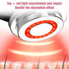 Facial Electronic Beauty Instrument Ultrasonic Ion Red And Blue Color Light Introduction Instrument(Pink)