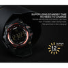 EX16 1.12 Inch FSTN LCD Full Angle Screen Display Sport Smart Watch, IP67 Waterproof, Support Pedometer / Stopwatch / Alarm / Notification Remind / Call Notify / Camera Remote Control / Calories Burned, Compatible with Android and iOS Phones(Black)