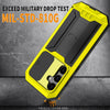 For Samsung Galaxy S25 5G R-JUST Sliding Camera Life Waterproof Holder Phone Case(Yellow)