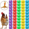 20mm Numbered Poultry Leg Rings (100 Pack) - Chickens, Ducks, Geese