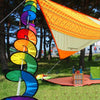 Outdoor Camping Rainbowtree Spinner Bunting Decoration, Size: 110*22 cm