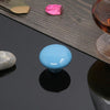 38mm Modern Literary Color Glazed Ceramic Cabinet Drawer Handle(Blue)