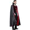 PS6831 Halloween Vampire Costume Castle Men Drag Costume, Size: XL(Red Black)