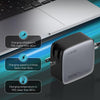 LDNIO Q408 100W GaN USB+3 USB-C / Type-C Interface Charger with 1m 100W USB-C / Type-C to USB-C / Type-C Data Cable, Plug Type:US Plug(White)