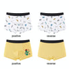 120 Yards 2pcs Boys Cartoon Cotton Boxer Antibacterial Boxer(ND412)