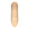 Silicone Pet Finger Toothbrush - Cat & Dog Teeth Cleaning (Beige)