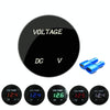 DC12-24V Automotive Battery DC Digital Display Voltage Meter Modified Measuring Instrument(Blue Light)