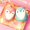 220ml Aroma Humidifier Cute Penguin USB Air Diffuser Home Office Car Mist Maker Air Purifier(Pink)