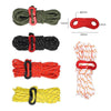 4 PCS / Set CLS Outdoor Camp Reflective Wind-Proof Camping Support Rod(Red)