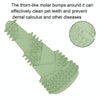 Dog Tooth Cleaning Chew Toy - Bamboo Shoot Stick (Avocado Green)