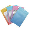 100PCS Aluminum Foil Ziplock Bag Jewelry Sealed Packaging Bag, Size: 14x20cm (Blue Gradient)