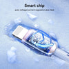 JOYROOM S-A42 Crystal Clear Series Fast Charging Data Cable, Type-C to 8 Pin Cable, Length: 1.2m(White)