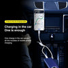 WK WDC-137 3 in 1 USB to Micro USB / 8 Pin + USB-C / Type-C 3A Fast Charing Cable(White)
