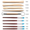 30 PCS/Set Ceramic Clay Sculpture Carving Knife Clay Indentation Pen