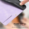For Samsung Galaxy A26 5G Tulips Embossed Leather Phone Case with Lanyard(Purple)
